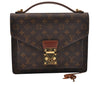 Authentic Louis Vuitton Monogram Monceau 2Way Shoulder Hand Bag M51185 LV 1507I