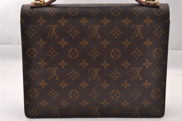 Authentic Louis Vuitton Monogram Monceau 2Way Shoulder Hand Bag M51185 LV 1507I