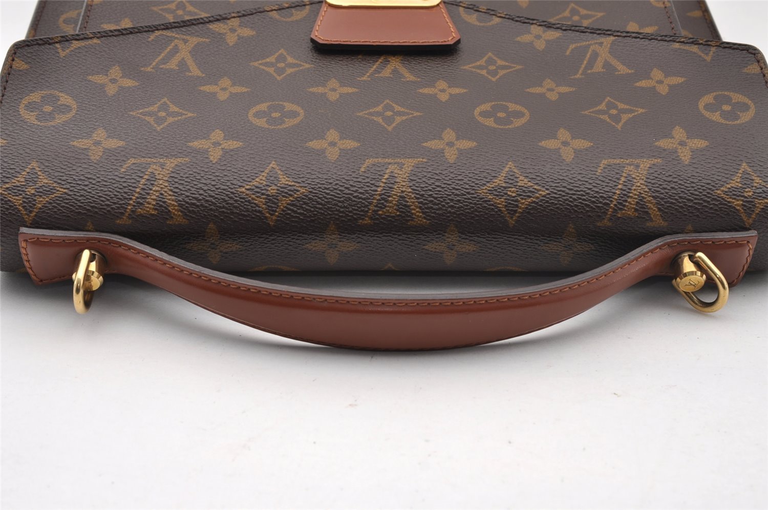Authentic Louis Vuitton Monogram Monceau 2Way Shoulder Hand Bag M51185 LV 1507I