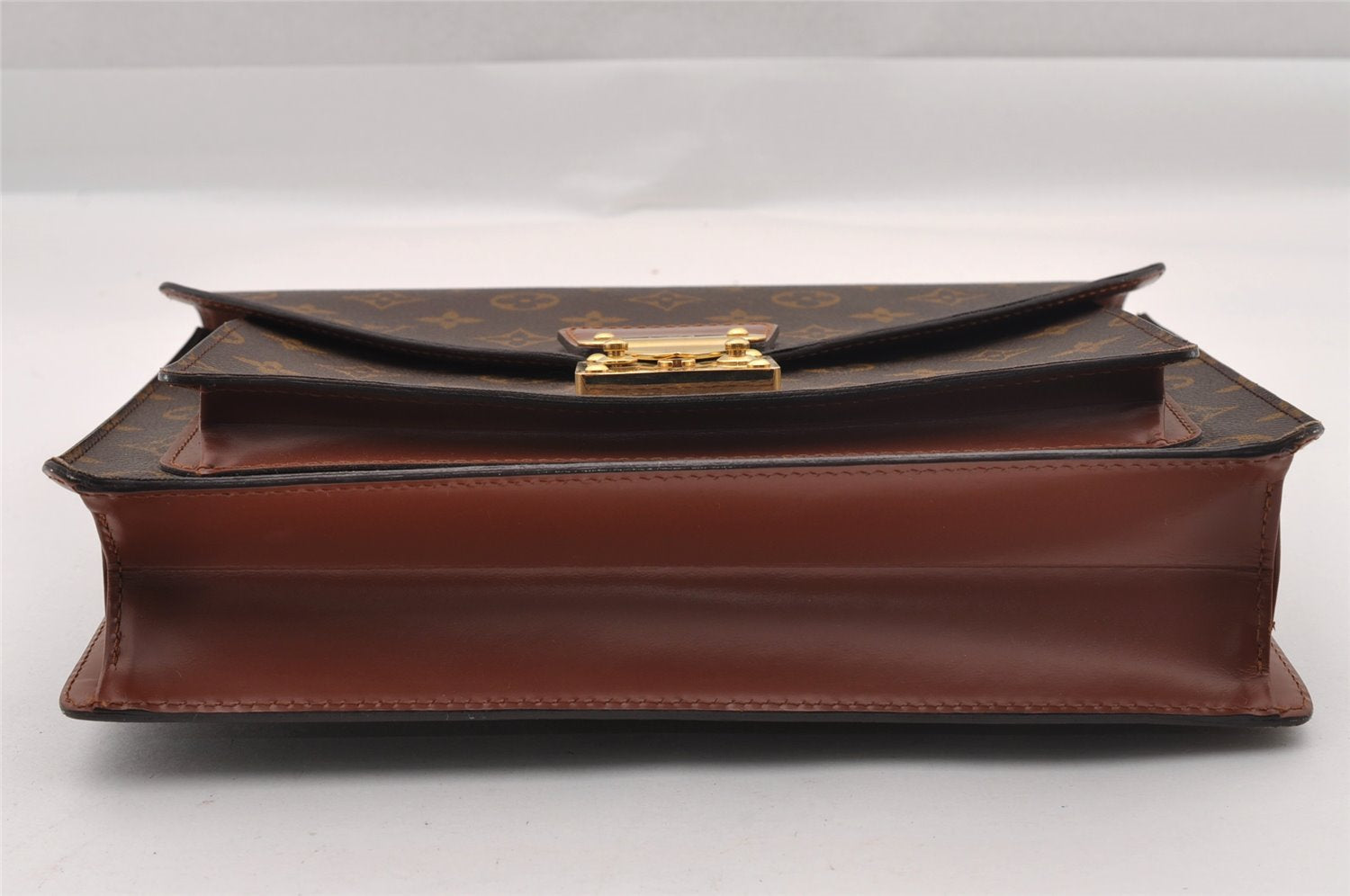 Authentic Louis Vuitton Monogram Monceau 2Way Shoulder Hand Bag M51185 LV 1507I