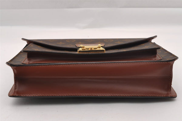 Authentic Louis Vuitton Monogram Monceau 2Way Shoulder Hand Bag M51185 LV 1507I