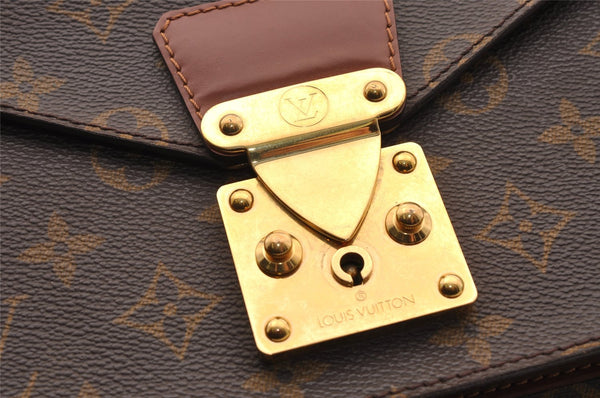 Authentic Louis Vuitton Monogram Monceau 2Way Shoulder Hand Bag M51185 LV 1507I
