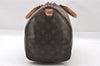 Authentic Louis Vuitton Monogram Speedy 30 Hand Boston Bag Old Model LV 1508I