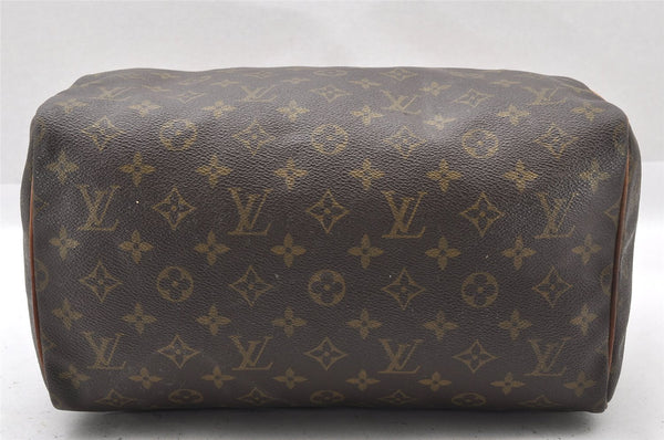 Authentic Louis Vuitton Monogram Speedy 30 Hand Boston Bag Old Model LV 1508I