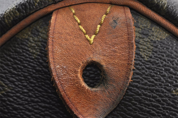 Authentic Louis Vuitton Monogram Speedy 30 Hand Boston Bag Old Model LV 1508I
