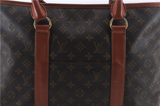 Auth Louis Vuitton Monogram Sac Weekend PM Vintage Tote Hand Bag M42425 LV 1509D