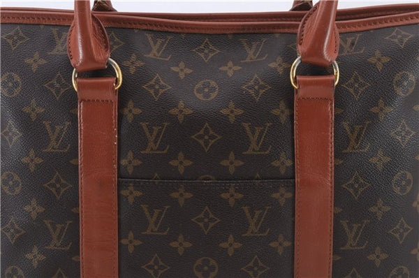 Auth Louis Vuitton Monogram Sac Weekend PM Vintage Tote Hand Bag M42425 LV 1509D