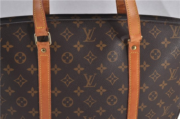 Authentic Louis Vuitton Monogram Babylone Shoulder Tote Bag M51102 LV 1510F