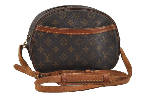 Authentic Louis Vuitton Monogram Blois Shoulder Cross Body Bag M51221 LV 1510I