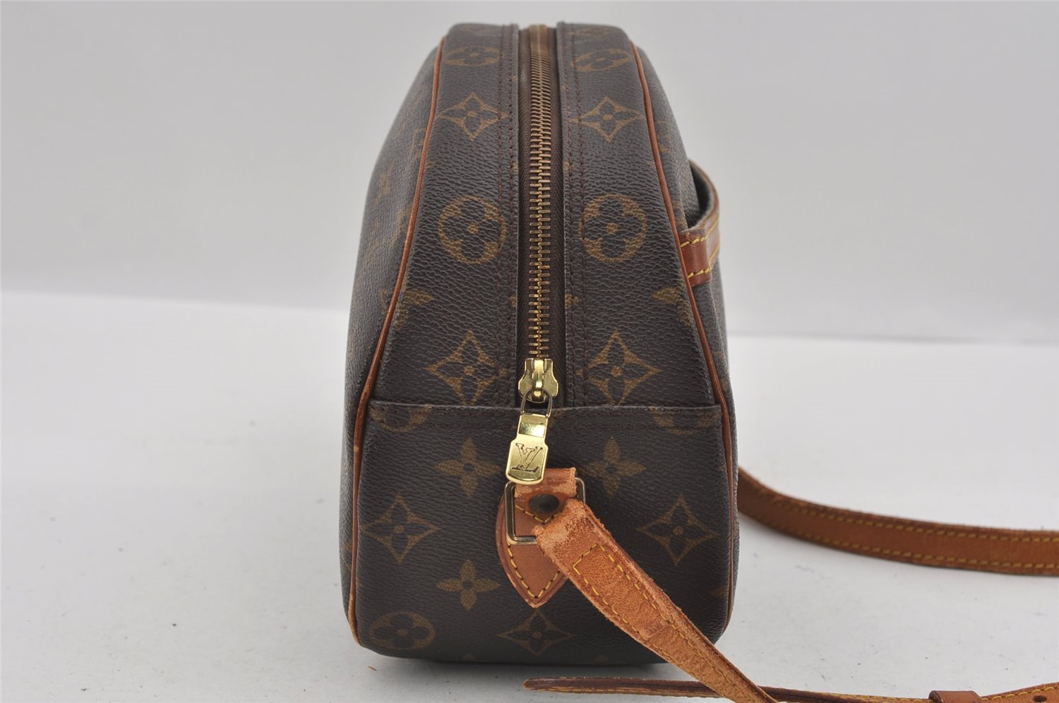 Authentic Louis Vuitton Monogram Blois Shoulder Cross Body Bag M51221 LV 1510I