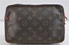 Authentic Louis Vuitton Monogram Compiegne 23 Clutch Hand Bag M51847 LV 1512D