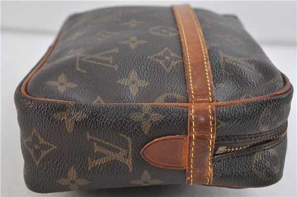 Authentic Louis Vuitton Monogram Compiegne 23 Clutch Hand Bag M51847 LV 1512D