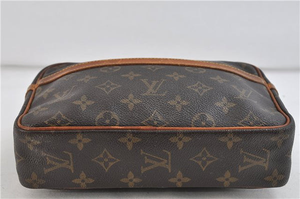 Authentic Louis Vuitton Monogram Compiegne 23 Clutch Hand Bag M51847 LV 1512D