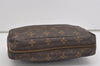Auth Louis Vuitton Monogram Trousse Toilette 23 Clutch Hand Bag M47524 LV 1512I