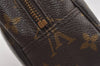 Auth Louis Vuitton Monogram Trousse Toilette 23 Clutch Hand Bag M47524 LV 1512I