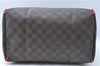 Authentic Louis Vuitton Damier Speedy 30 Hand Boston Bag N41364 LV Junk 1513B