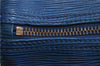 Authentic Louis Vuitton Epi Keepall 50 Boston Bag Blue M42965 LV 1513D