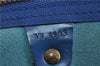 Authentic Louis Vuitton Epi Keepall 50 Boston Bag Blue M42965 LV 1513D