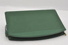 Authentic Louis Vuitton Epi Trousse Crete Clutch Bag Green M48407 LV Junk 1513I