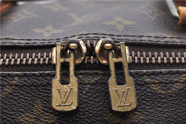 Auth Louis Vuitton Monogram Keepall Bandouliere 55 Boston Bag M41414 LV 1514D