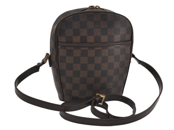 Authentic Louis Vuitton Damier Ipanema PM Shoulder Cross Bag N51294 Junk 1514I