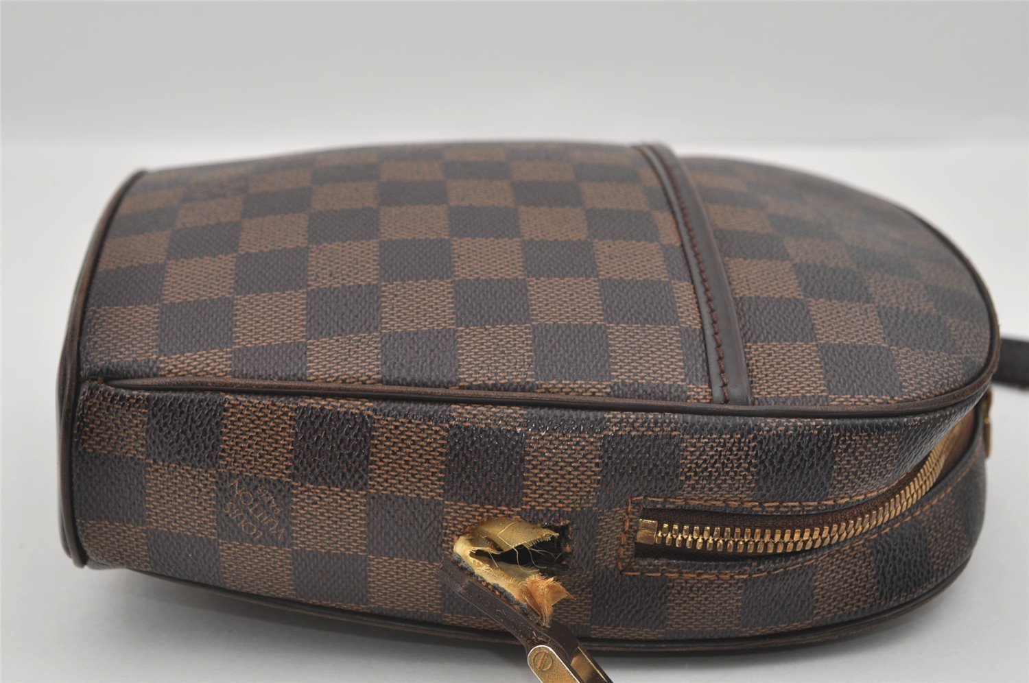 Authentic Louis Vuitton Damier Ipanema PM Shoulder Cross Bag N51294 Junk 1514I