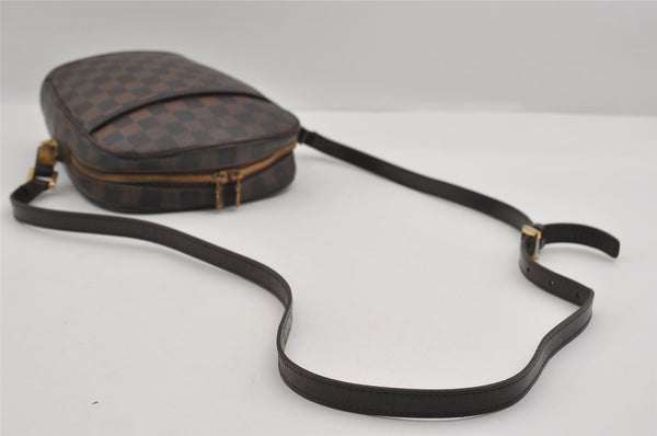 Authentic Louis Vuitton Damier Ipanema PM Shoulder Cross Bag N51294 Junk 1514I