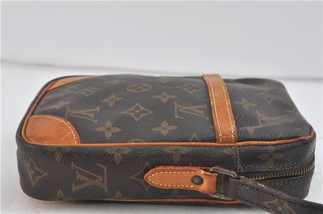 Authentic Louis Vuitton Monogram Danube Shoulder Cross Bag M45266 LV Junk 1515D