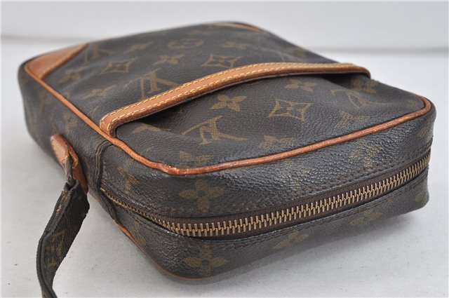 Authentic Louis Vuitton Monogram Danube Shoulder Cross Bag M45266 LV Junk 1515D