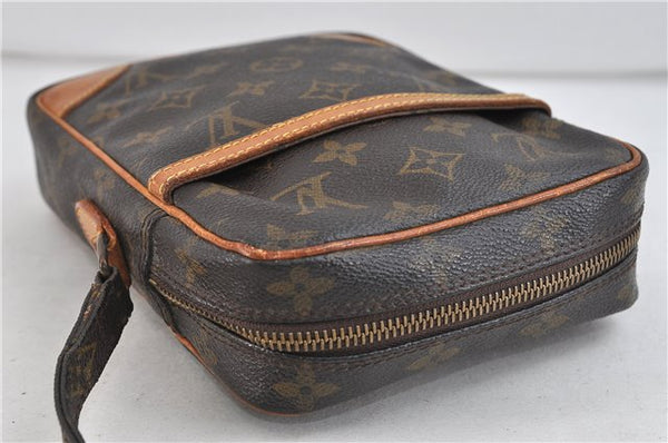 Authentic Louis Vuitton Monogram Danube Shoulder Cross Bag M45266 LV Junk 1515D