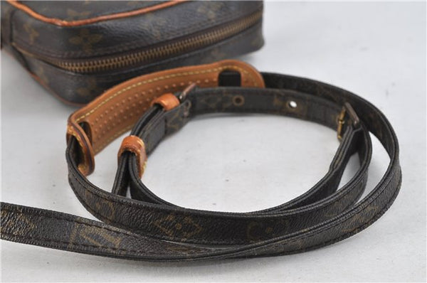 Authentic Louis Vuitton Monogram Danube Shoulder Cross Bag M45266 LV Junk 1515D