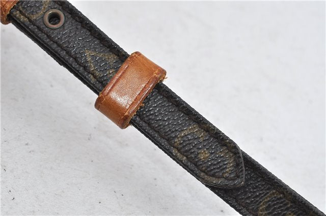 Authentic Louis Vuitton Monogram Danube Shoulder Cross Bag M45266 LV Junk 1515D