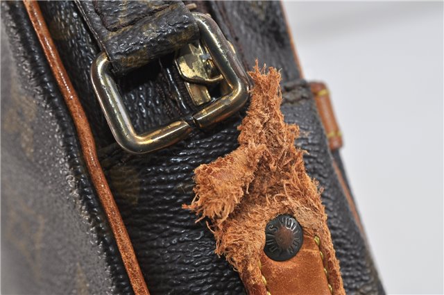 Authentic Louis Vuitton Monogram Danube Shoulder Cross Bag M45266 LV Junk 1515D