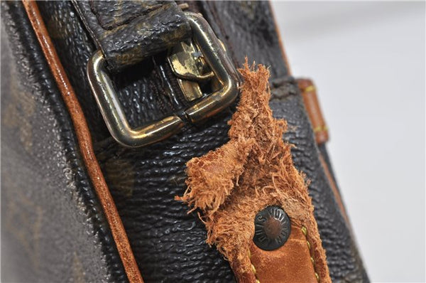 Authentic Louis Vuitton Monogram Danube Shoulder Cross Bag M45266 LV Junk 1515D