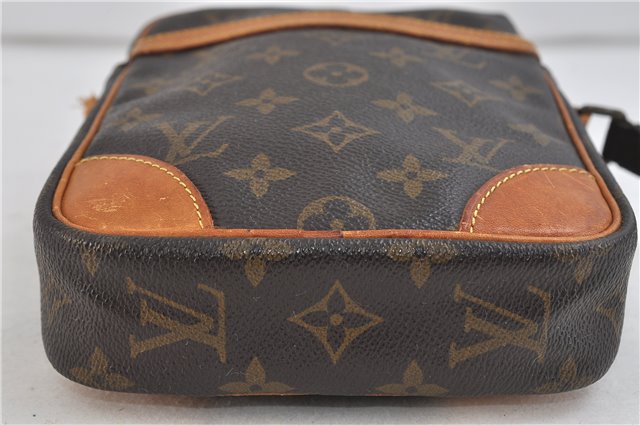 Authentic Louis Vuitton Monogram Danube Shoulder Cross Bag M45266 LV Junk 1515D