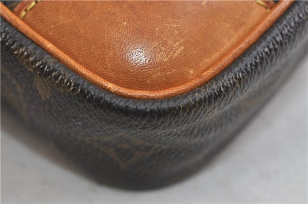 Authentic Louis Vuitton Monogram Danube Shoulder Cross Bag M45266 LV Junk 1515D