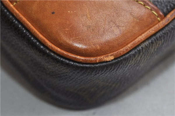 Authentic Louis Vuitton Monogram Danube Shoulder Cross Bag M45266 LV Junk 1515D