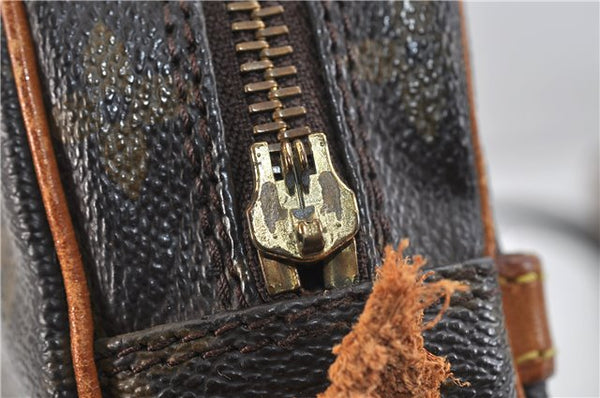 Authentic Louis Vuitton Monogram Danube Shoulder Cross Bag M45266 LV Junk 1515D