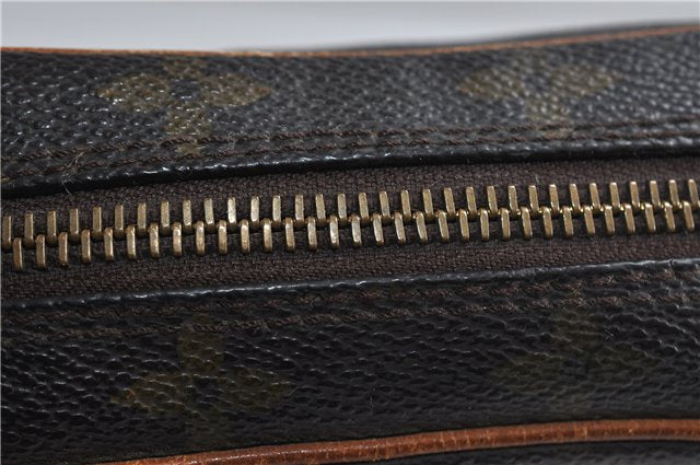 Authentic Louis Vuitton Monogram Danube Shoulder Cross Bag M45266 LV Junk 1515D