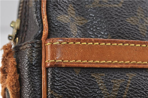 Authentic Louis Vuitton Monogram Danube Shoulder Cross Bag M45266 LV Junk 1515D