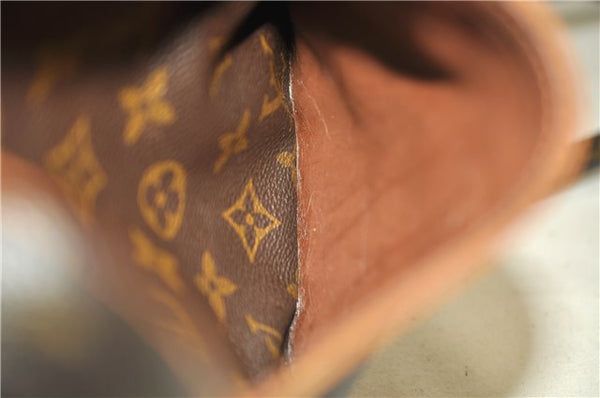Authentic Louis Vuitton Monogram Danube Shoulder Cross Bag M45266 LV Junk 1515D