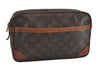 Authentic Louis Vuitton Monogram Compiegne 28 Clutch Hand Bag M51845 LV 1515I