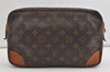 Authentic Louis Vuitton Monogram Compiegne 28 Clutch Hand Bag M51845 LV 1515I