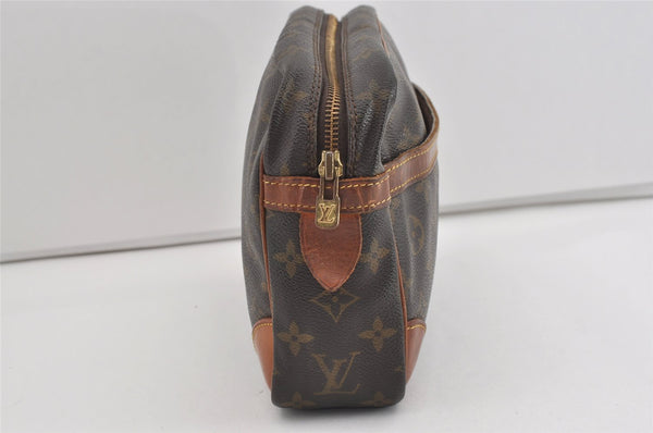 Authentic Louis Vuitton Monogram Compiegne 28 Clutch Hand Bag M51845 LV 1515I