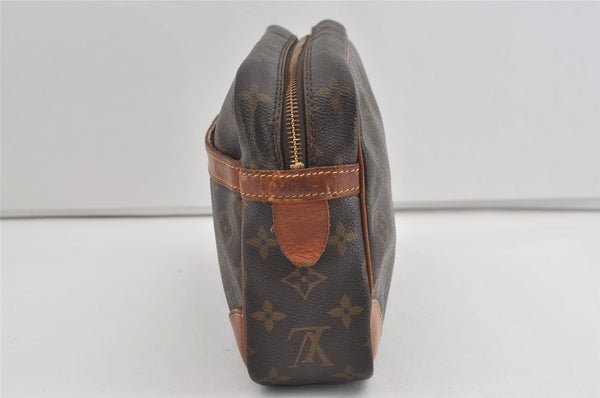 Authentic Louis Vuitton Monogram Compiegne 28 Clutch Hand Bag M51845 LV 1515I