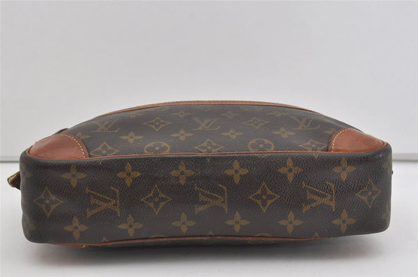 Authentic Louis Vuitton Monogram Compiegne 28 Clutch Hand Bag M51845 LV 1515I