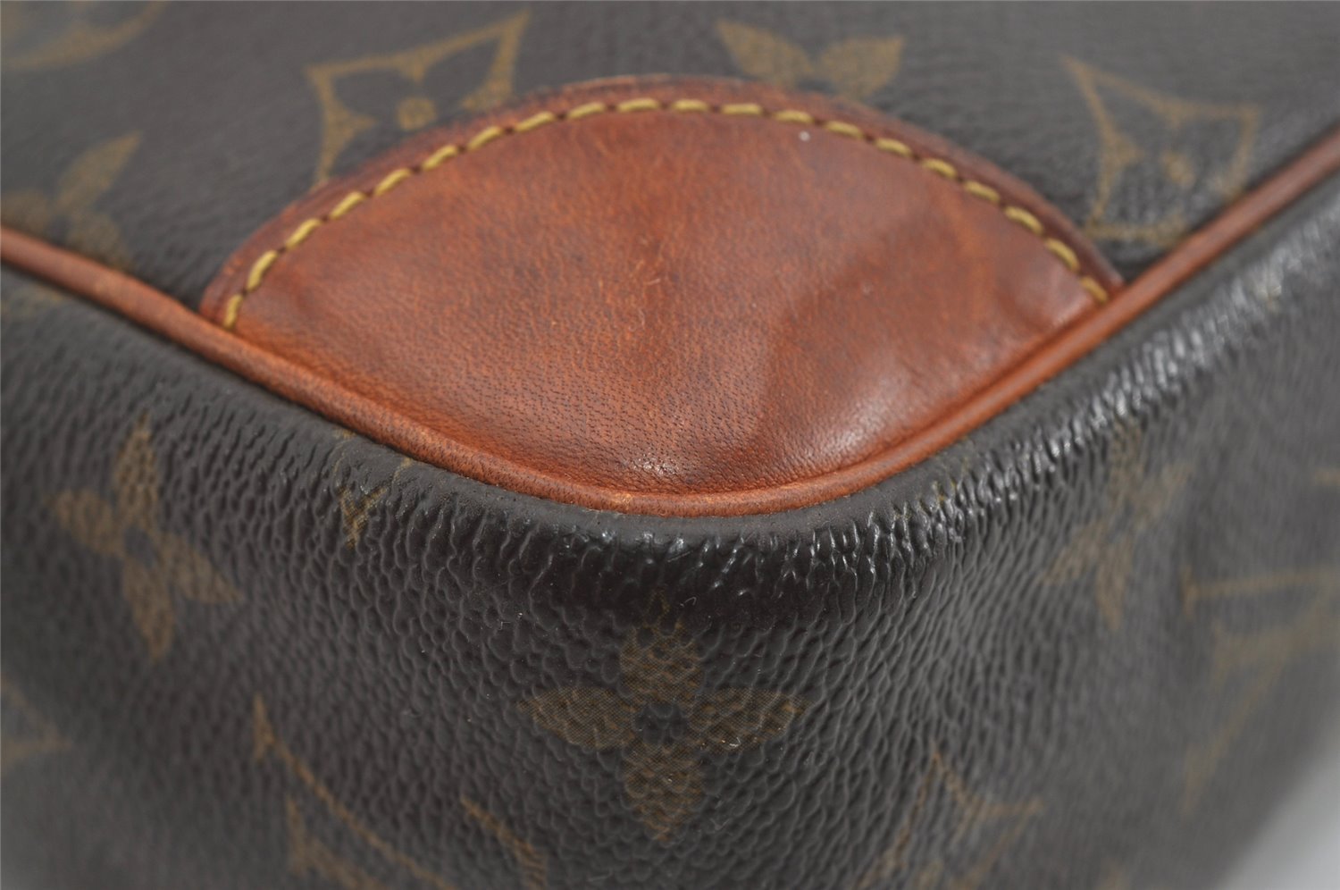 Authentic Louis Vuitton Monogram Compiegne 28 Clutch Hand Bag M51845 LV 1515I