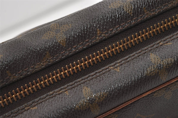 Authentic Louis Vuitton Monogram Compiegne 28 Clutch Hand Bag M51845 LV 1515I