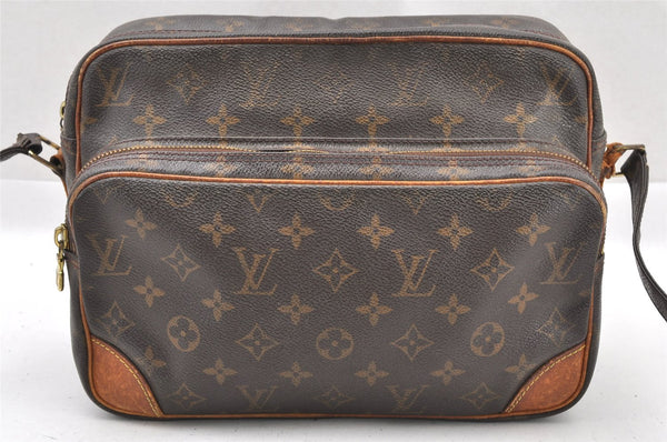 Authentic Louis Vuitton Monogram Nile Shoulder Cross Body Bag M45244 LV 1516I