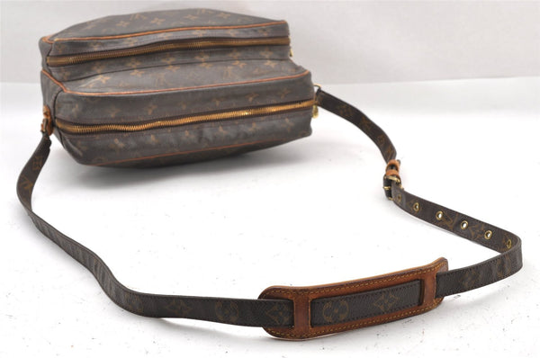 Authentic Louis Vuitton Monogram Nile Shoulder Cross Body Bag M45244 LV 1516I